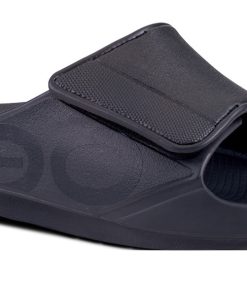 Men's OOahh Sport Flex Sandal - Matte Black